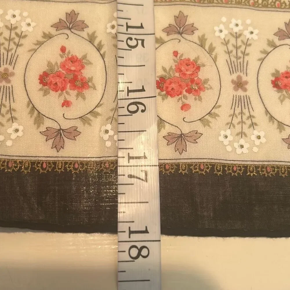 Christian Dior Handkerchief Dainty Polka Dot Floral Coquette Luxury Twilly Scarf